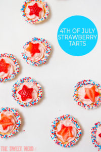 4th of July Strawberry Tarts