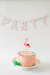 Strawberry Flamingo Cake