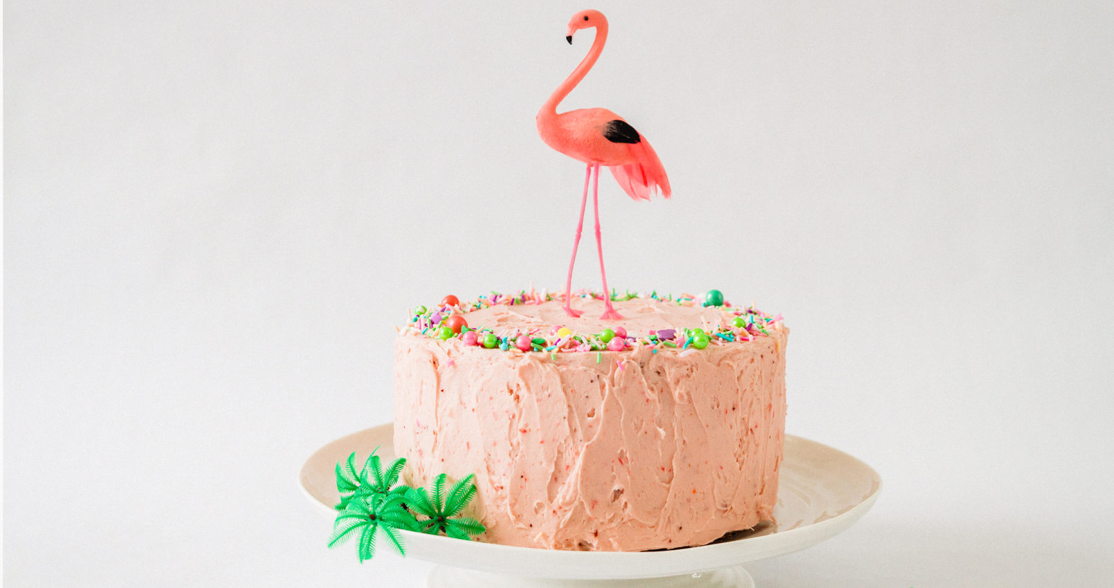 Fabulous Flamingo Cake - Scoop-N-Save | Cake Decorating Supplies