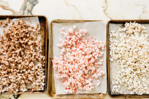 Line cookie sheets with parchment