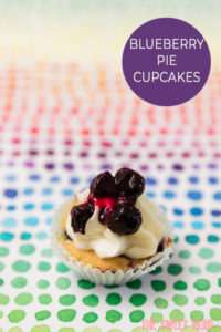 blueberry pie cupcake
