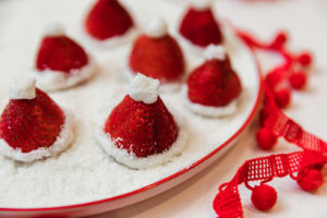 Santa Hat Strawberry