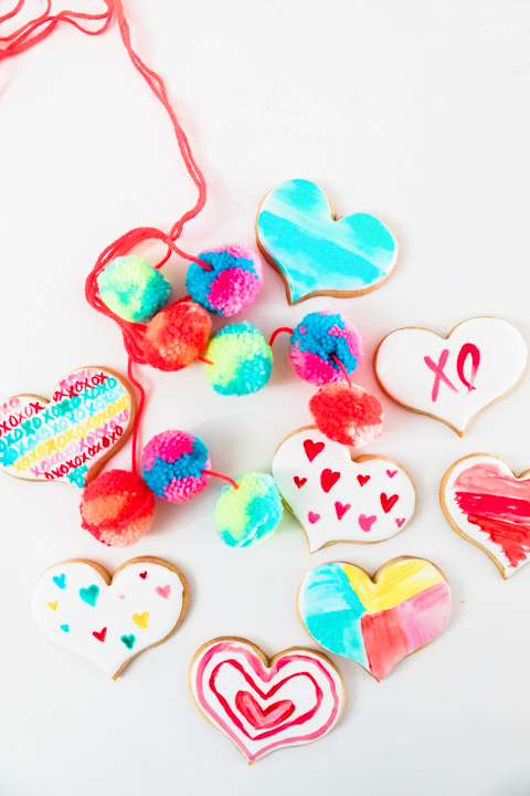 Watercolor Sugar Cookies